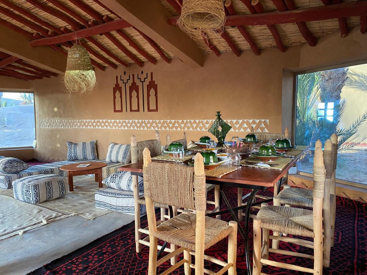 Camp Auberge Sahara Marokko Мхамид Екстериор снимка