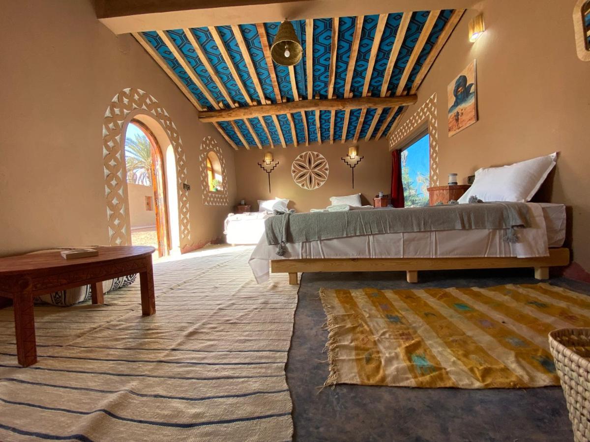 Camp Auberge Sahara Marokko Мхамид Екстериор снимка