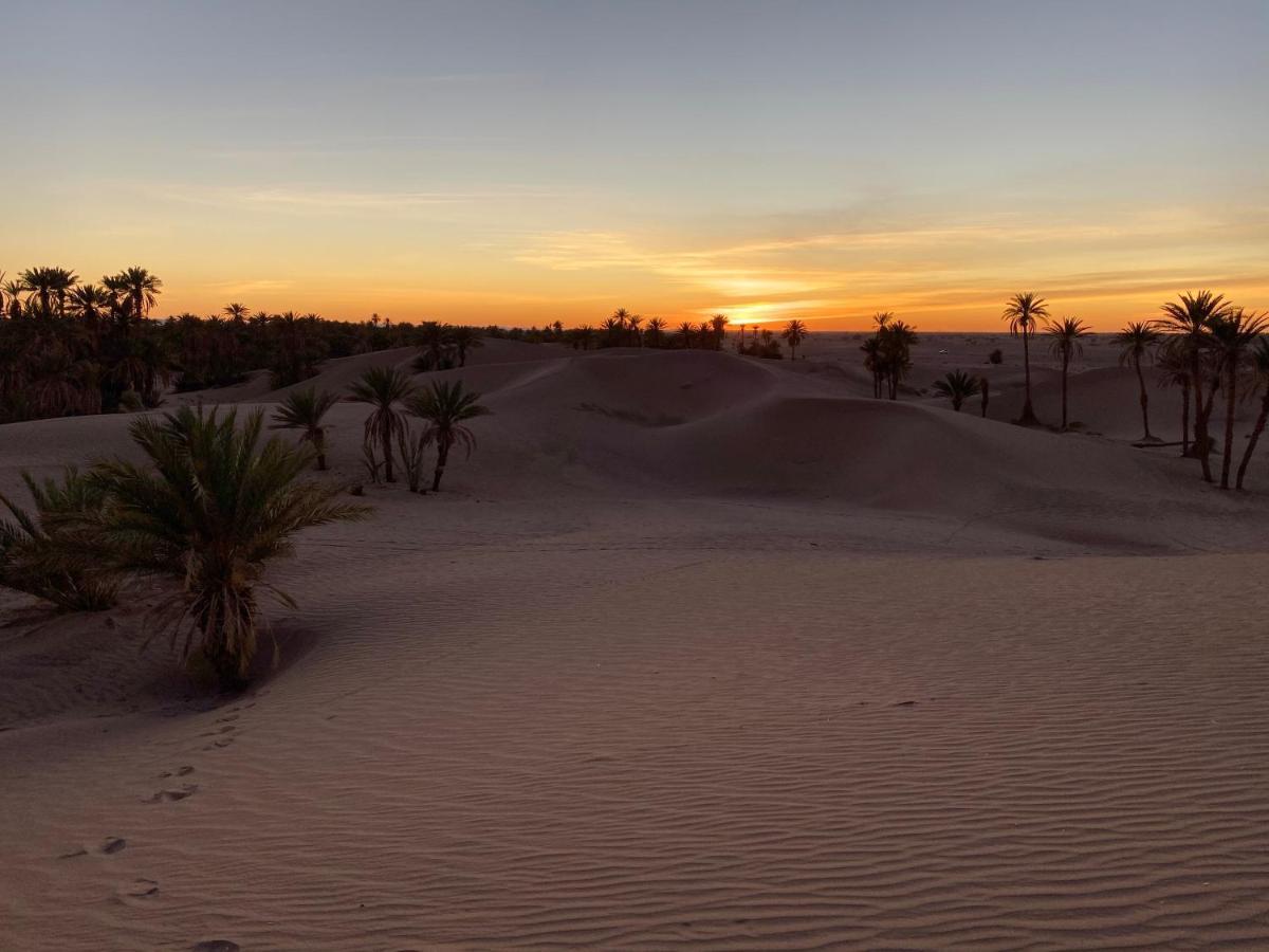 Camp Auberge Sahara Marokko Мхамид Екстериор снимка
