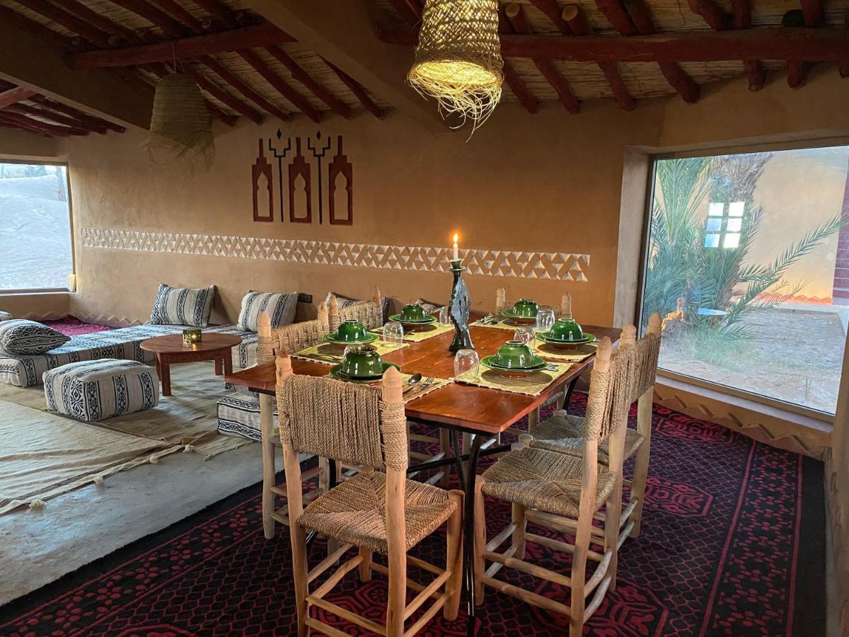 Camp Auberge Sahara Marokko Мхамид Екстериор снимка