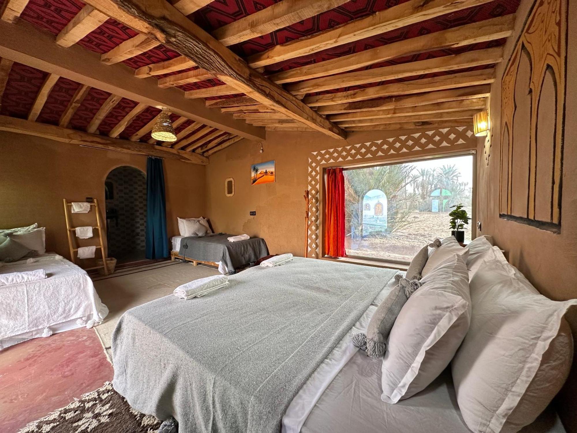 Camp Auberge Sahara Marokko Мхамид Екстериор снимка